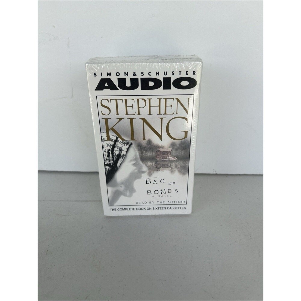 Stephen King Bag of Bones 16 Cassette Audiobook Sealed Read by Author